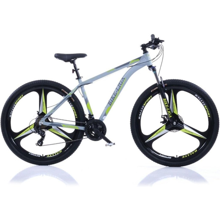 Гірський велосипед Corelli 29 MTB Hardtail ALU Terra-X.TR модель, 21 швидкість, гальмо ДИСК, NECO NEW (mystic-сірий, 22)