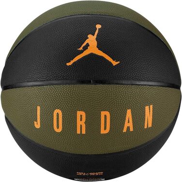 Унісекс Дорослі Jordan Ultimate 8p Баскетбольний м'яч One size оливково-чорно-помаранчевий