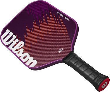 Весло для піклболу WILSON Fierce Series, 13 мм, розмір ручки 6,4 см (Fierce Team, фіолетовий)