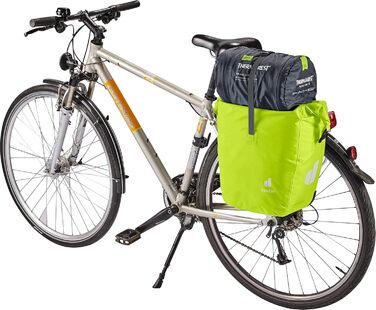 Велосумка Deuter Weybridge 20+5 л, водонепроникна, на задній багажник