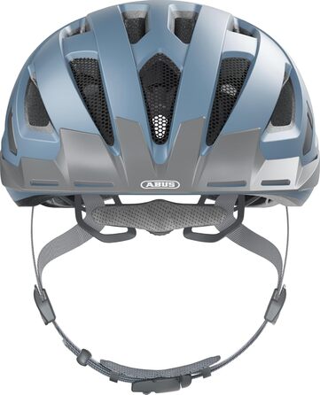 Велошолом ABUS Urban-I 3.0 з ліхтарем, козирком і магнітною застібкою для жінок і чоловіків