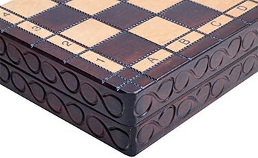 Елегантні компактні шахи Sunrise Chess & Games 'Perle Klein' 29x29 см – ідеально для дітей і дорослих