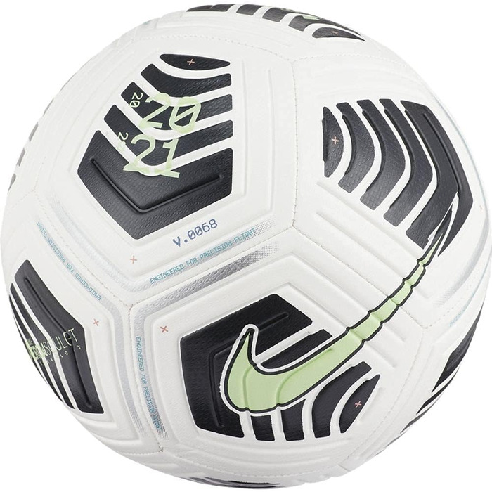 Футбольний м'яч Nike Strike DB7853, білий/чорний/лайм, розмір 5