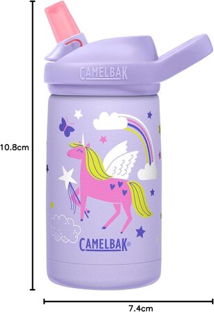 Пляшка CAMELBAK Eddy 350 мл (Дитяча, Чарівні єдинороги)