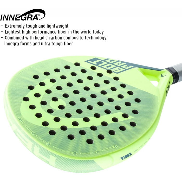 Ракетка Padel Head Bolt Pro 2023 One size Neon Yellow