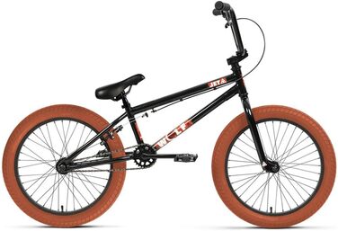 Велосипед Jet Wolf BMX Freestyle 20 глянцевий чорний з червоною шиною