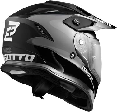 Шолом для ендуро Bogotto V331 XS чорний, мотошолом