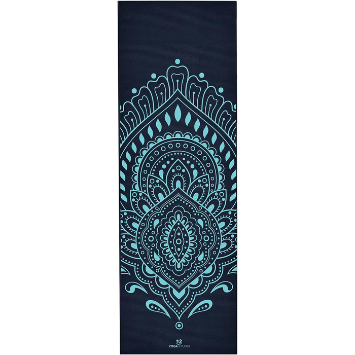 Килимок для йоги Yoga Studio Mandala 183x61 см, товщина 6 мм