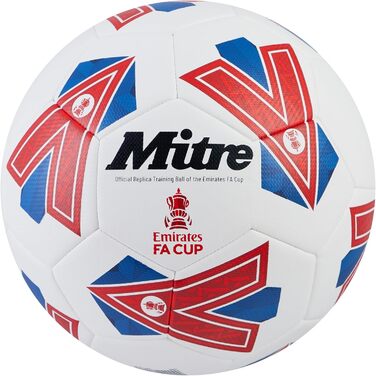 Футбольний м’яч Mitre Training FA Cup, високоефективний, довговічний тренувальний м’яч