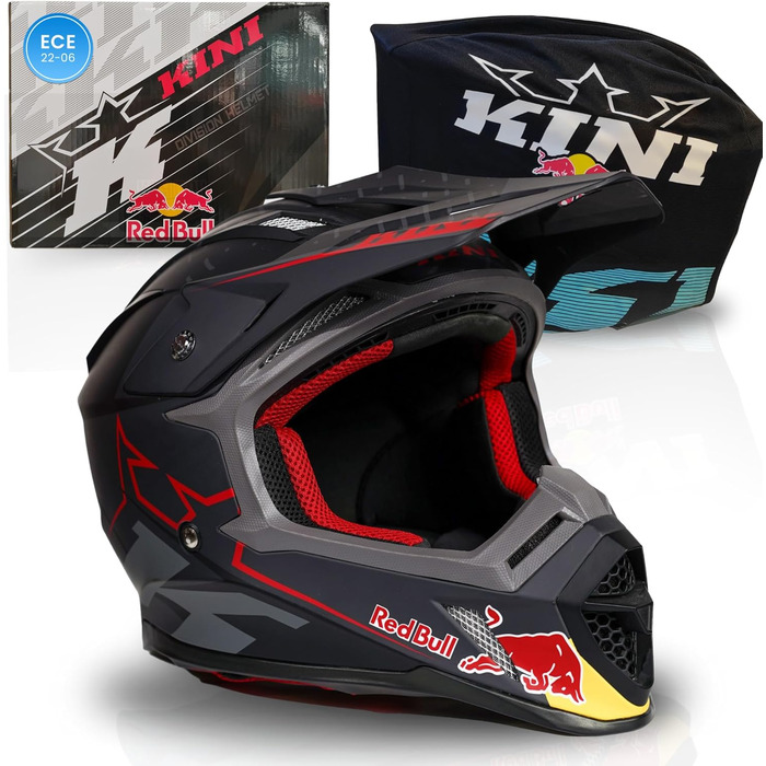 Чоловіча мотокросова кофта Kini Red Bull Division V2.3 XL, преміум-якість, сертифікована для перегонів, для ендуро та кросу