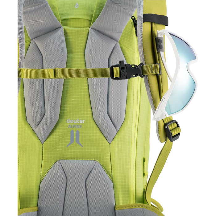 Рюкзак для лижного туризму deuter Unisex Freerider Pro 34 (3410 л, Moss-citrus)