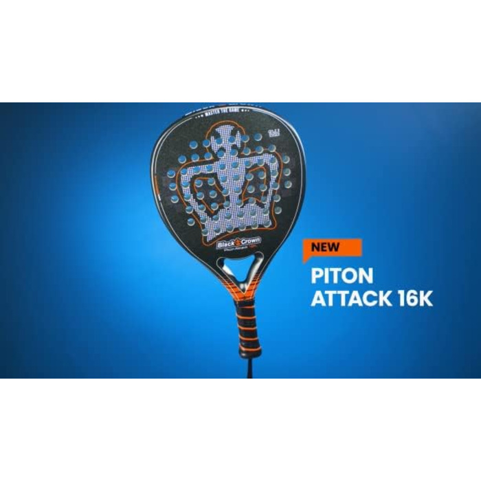 Ракетка Padel 16K Black-Orange