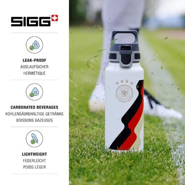 SIGG Алюмінієва пляшка для води WMB ONE, для газованих напоїв, герметична, легка, BPA-free, для туризму, 0,75 л та 1 л