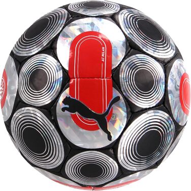 Футбольний м'яч PUMA AC Milan Culture, чорний, розмір 5