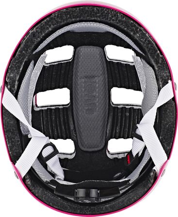 Дитячий велосипедний шолом Uvex Kid 3, рожевий (Scary Pink), 51-55 см