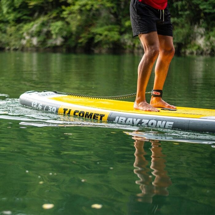 ДЖБАЙ. Надувне весло Zone Comet Touring SUP Stand Up Paddle з аксесуарами 380x76x15 см - 12'6''x30''x6''