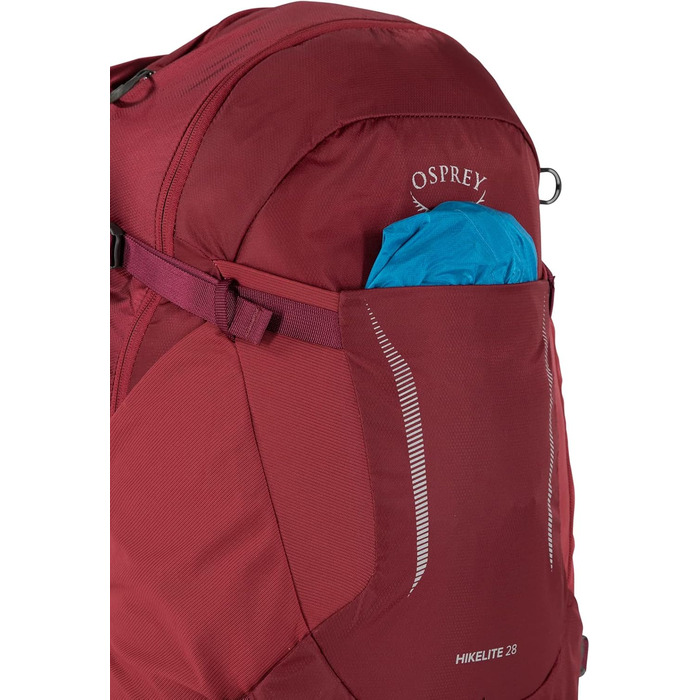 Рюкзак Osprey Hikelite 28 л Sangria Red S-M для туризму