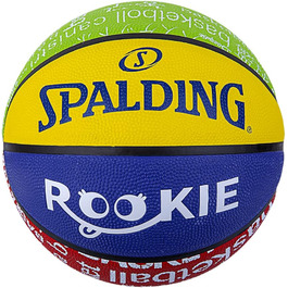 Баскетбольний м'яч Spalding Rookie Series Size 5, багатобарвний, для дітей