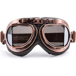 Окуляри evomosa Vintage Cruiser Scooter Goggle (мідь, срібло)