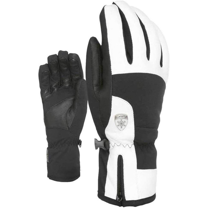 Жіночі рукавички Iris Gloves 7/S чорно-білі