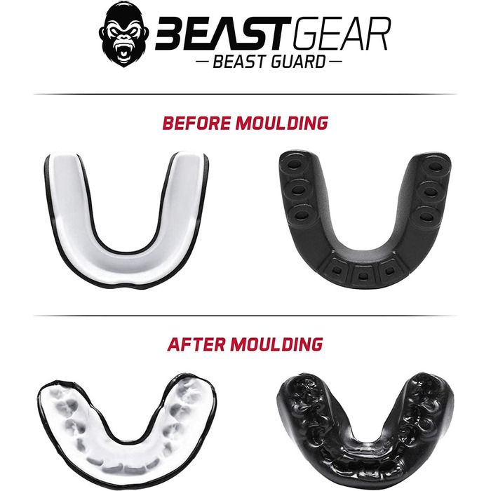 Капа Beast Gear - бокс, ММА, регбі, з коробкою для зберігання