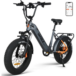 E-Bike 20 Fatbike, 48В 20Ач, до 110 км, 7-швидк.