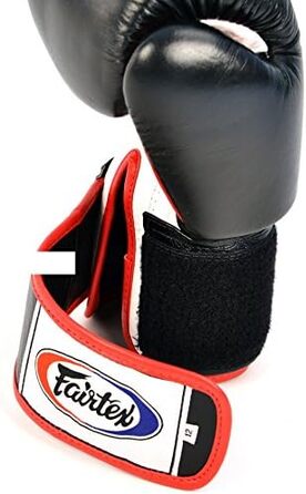 Боксерські рукавички Fairtex BGV1 чорні, шкіряні 12 унцій для ММА