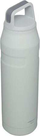 Термобутилка Stanley IceFlow 1 л з кришкою та ручкою, ізольована, з широким горлом, з нержавіючої сталі, BPA-free, для спорту та подорожей, колір Nebelglimmer