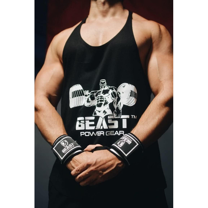 Наручні обгортки Beastpowergear 45,7 см змагальні, білі