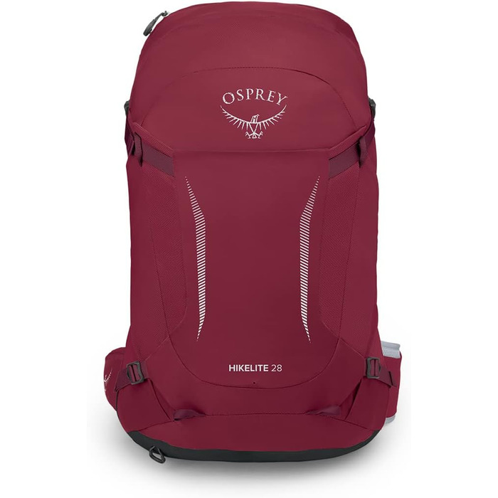 Рюкзак Osprey Hikelite 28 л Sangria Red S-M для туризму
