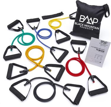 Гумовий еспандер Black Mountain Products BMP для фітнесу, тренувань, силових вправ