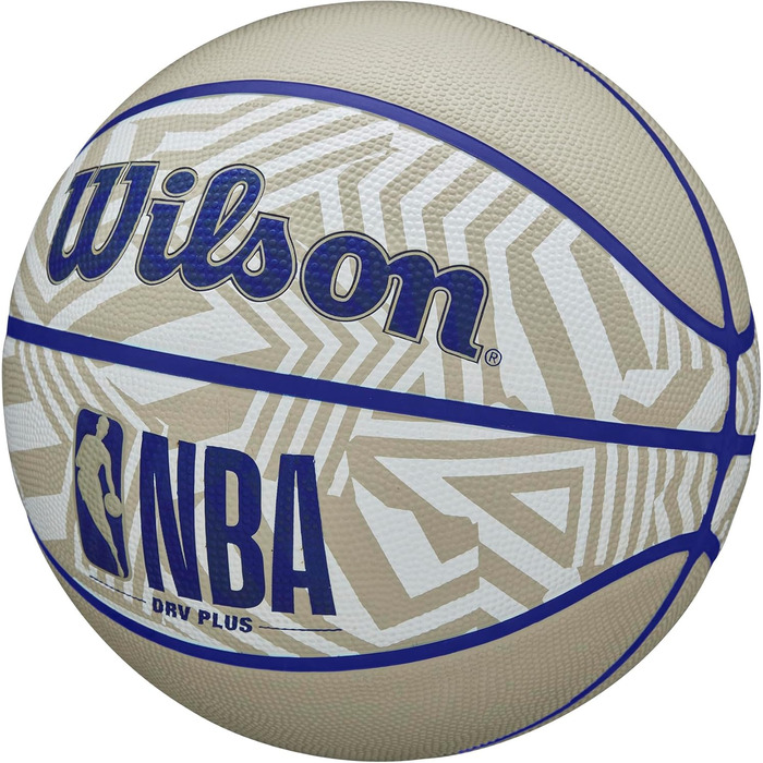 Баскетбольний м’яч Wilson NBA DRV Plus Dazzle Camo для вулиці, розмір 6 і 7