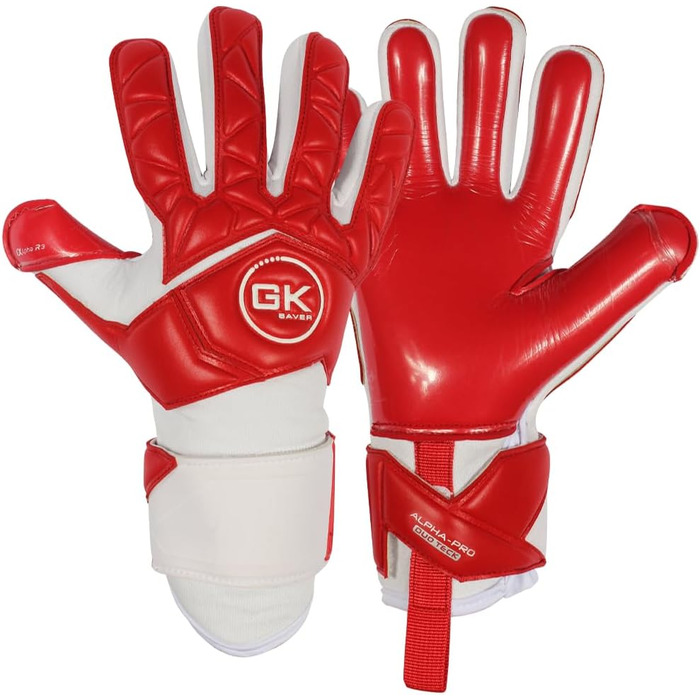 Воротарські рукавички GK Saver Alpha, нековзні, розмір 6-11