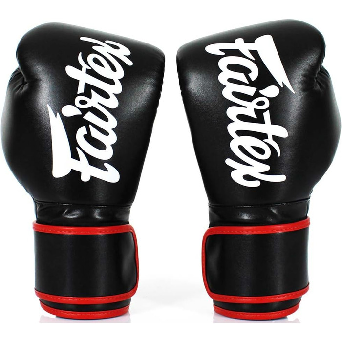 Боксерські рукавички Fairtex BGV-14, чорні, 12 унцій для ММА/Муай Тай