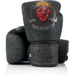 Боксерські рукавички Fairtex Heart of a Warrior преміум-класу з муай-тай, обмежена серія 12 унцій