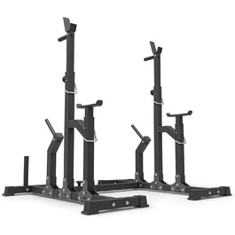 Універсальна стійка для штанги Marbo Sport MS-S104, регульована висота, з фіксацією, для спортзалу, два варіанти