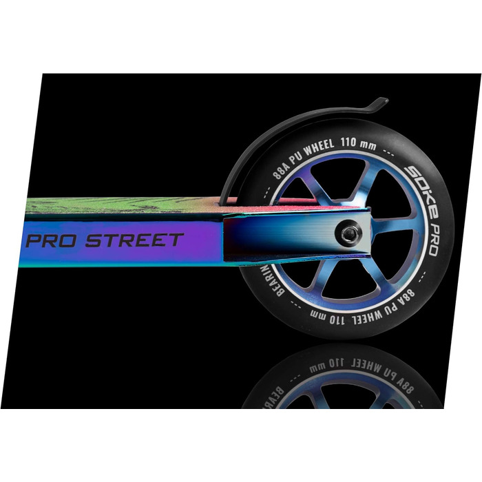 Трюковий самокат SOKE PRO Street Neo Chrome Kick Scooter з кульковим підшипником ABEC 9 Самокат Скутер для дорослих та дітей SOKE