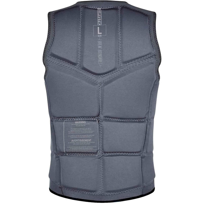 Бренд кайтсерфінгу та віндсерфінгу Front Zip Wake Impact Vest Vest Top - чорний - унісекс жовтий XL