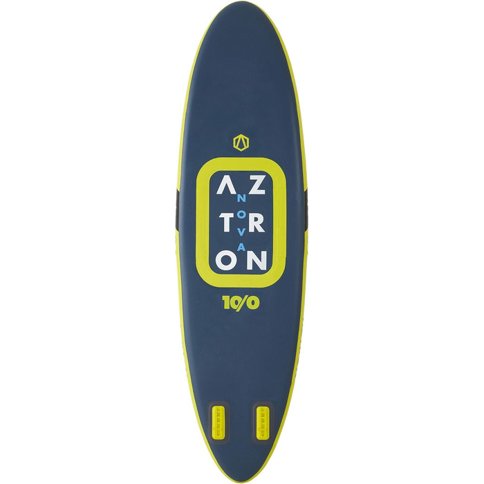 Надувна SUP-дошка AZTRON Nova Compact 305x81x15 см, жовто-сіра, для дорослих