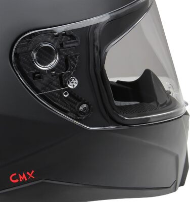 Мотоциклетний інтегральний шолом CMX Blacky чорний матовий, розмір M