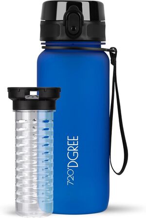 Пляшка спортивна XL Tritan 720 DGREE 'uberBottle, синя, без бісфенолу А, ударостійка