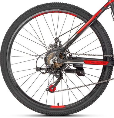 Велосипед E-ROCK EX-6 Hardtail MTB, 21-швидк., підвіска, дискові гальма, 29'