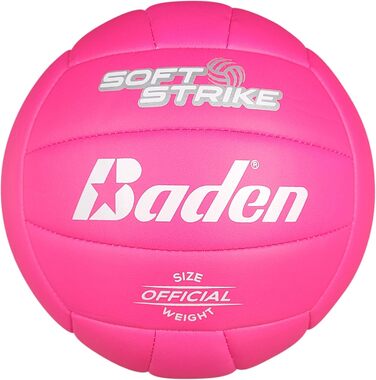 Волейбольний м'яч Baden Soft Strike внутрішній/зовнішній, рожевий