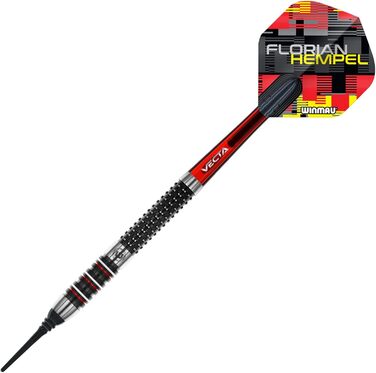 Дротики WINMAU Soft FloHempel 21г NT90 Чорний