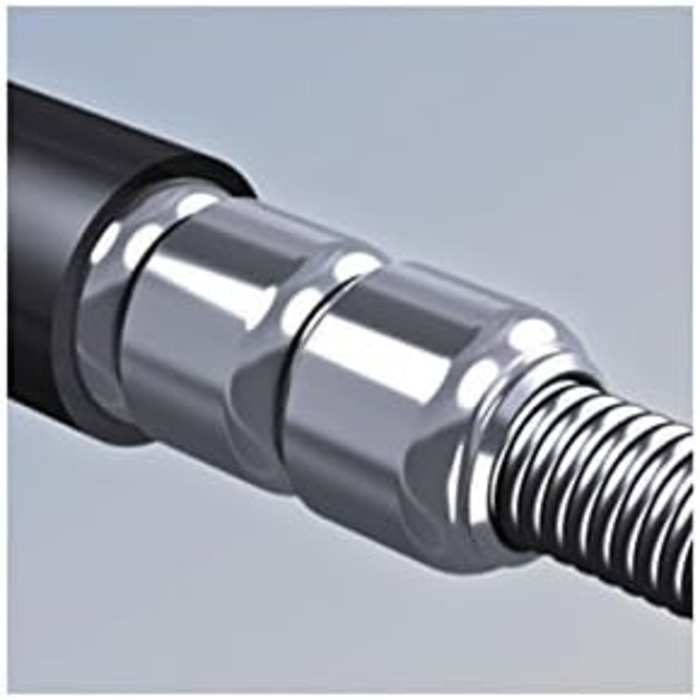 ABUS Steel-O-Flex Tresorflex 6615C - велосипедний тросовий замок із сталевим панциром, кодовий, з кріпленням SCMU, рівень безпеки 5