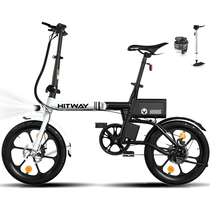 Електровелосипед HITWAY 16 E-Bike 250W, запас ходу 25-60 км, до 25 км/год