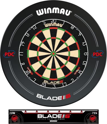 Набір для дартсу WINMAU Blade 6 Competition з PDC Surround і Oche Line