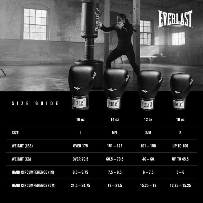 Боксерські рукавички Everlast Pro Style 2 для дорослих, унісекс