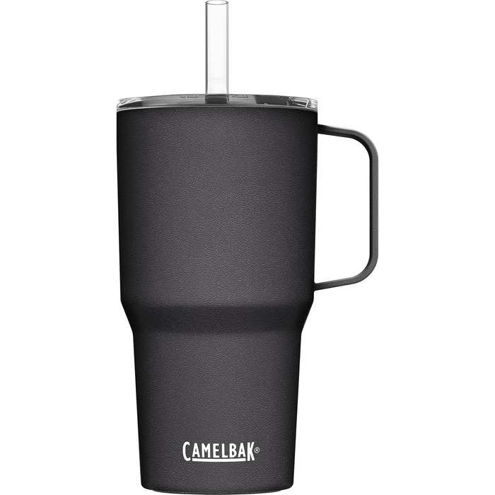 Термочашка Camelbak з трубочкою, 0,7 л, чорна, унісекс, універсальний розмір