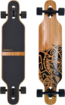 Дошка з підшипниками ABEC, Drop Through, Tuvalu Wood